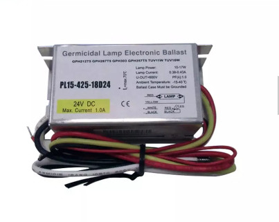 Bộ khử trùng chấn lưu đèn UVC điện tử 24V DC 18w 4 pin cho T5