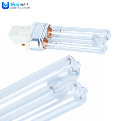 LTC13W / G23 H Hình dạng bóng đèn nhỏ gọn UVC cho máy lọc không khí chân không