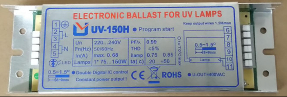 Bóng đèn diệt khuẩn H Shape Ballast điện tử cho đèn UV 150W