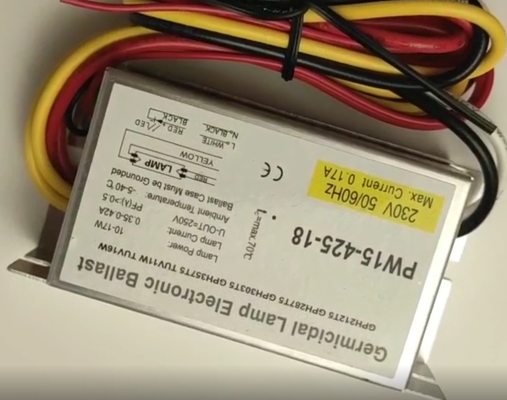 Bộ khử trùng chấn lưu đèn UVC điện tử 24V DC 18w 4 pin cho T5