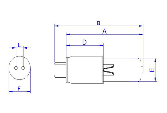 Ballast UV 12VDC Ballast điện tử 3W UV công suất nhỏ diệt khuẩn