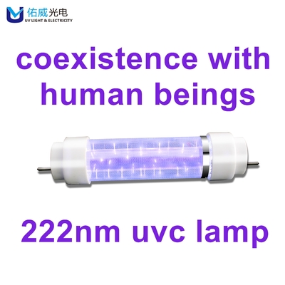 Nhà máy sản xuất ống đèn tia cực tím xa 50w UVC Đèn khử trùng UV 222nm
