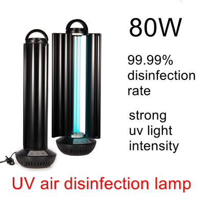 80w UV Khử trùng Máy tiệt trùng phòng lớn ozone O3 185nm loại bỏ mùi