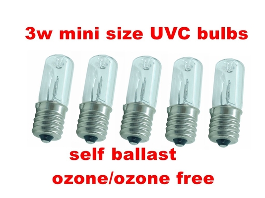 Đèn UV 10V 3W Khử trùng tủ giày ánh sáng UVC tự dằn
