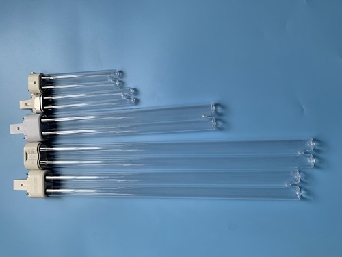 Ống ánh sáng UVC 5W Hình dạng H Đèn diệt khuẩn 254nm Đèn UV Thạch anh ống uvc