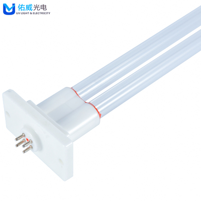 Đèn UV Amalgam 185nm U Shape O3 Ozone cao UVC Phân hủy dầu