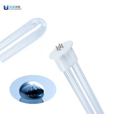 Loại bỏ mùi 320w Ống đèn UVC Diệt vi sinh vật Hình dạng chữ U