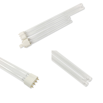 Ống ánh sáng UVC loại 2G11 H Khử trùng bằng tia cực tím Đèn UV diệt khuẩn 254nm sạch
